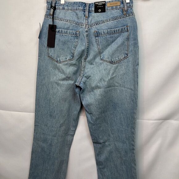 Blank NYC the Cooper long Slim Straight leg button fly jeans size 25 NWT - Picture 7 of 13